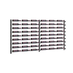 Evolution Series Wine Wall 45″ Wall Mounted Wine Rack Kit 54 to 162 bottles