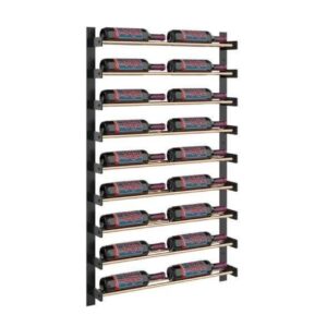 Evolution Wine Wall 45 2C Wall Mounted Wine Rack 18 to 54 bottles