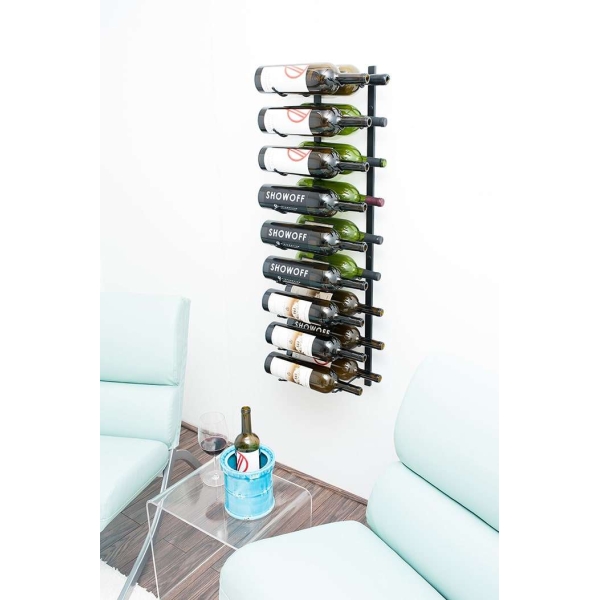 Magnum / Champagne Wall Mounted Wine Rack 18 Bottle - Image 5