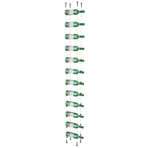 Cable Wine Rack Standard  6-24 Bottles