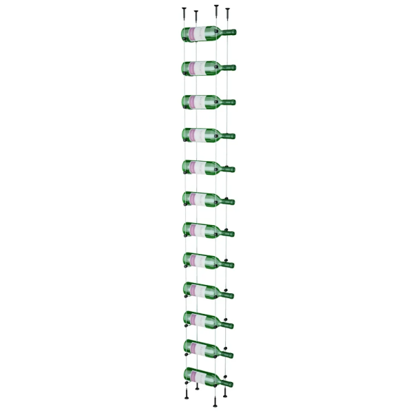 Cable Wine Rack Standard  6-24 Bottles