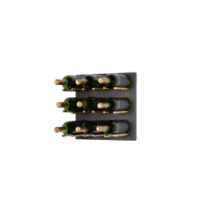EcoDomo Umber Buffalo Gold Pegs with Bottles