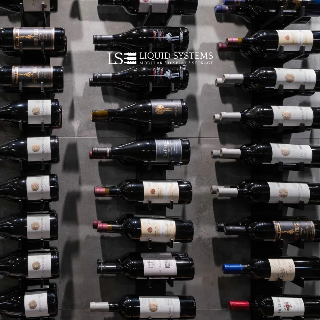Floor to Ceiling Mounted Wine Racks - Elevate Your Wine Display