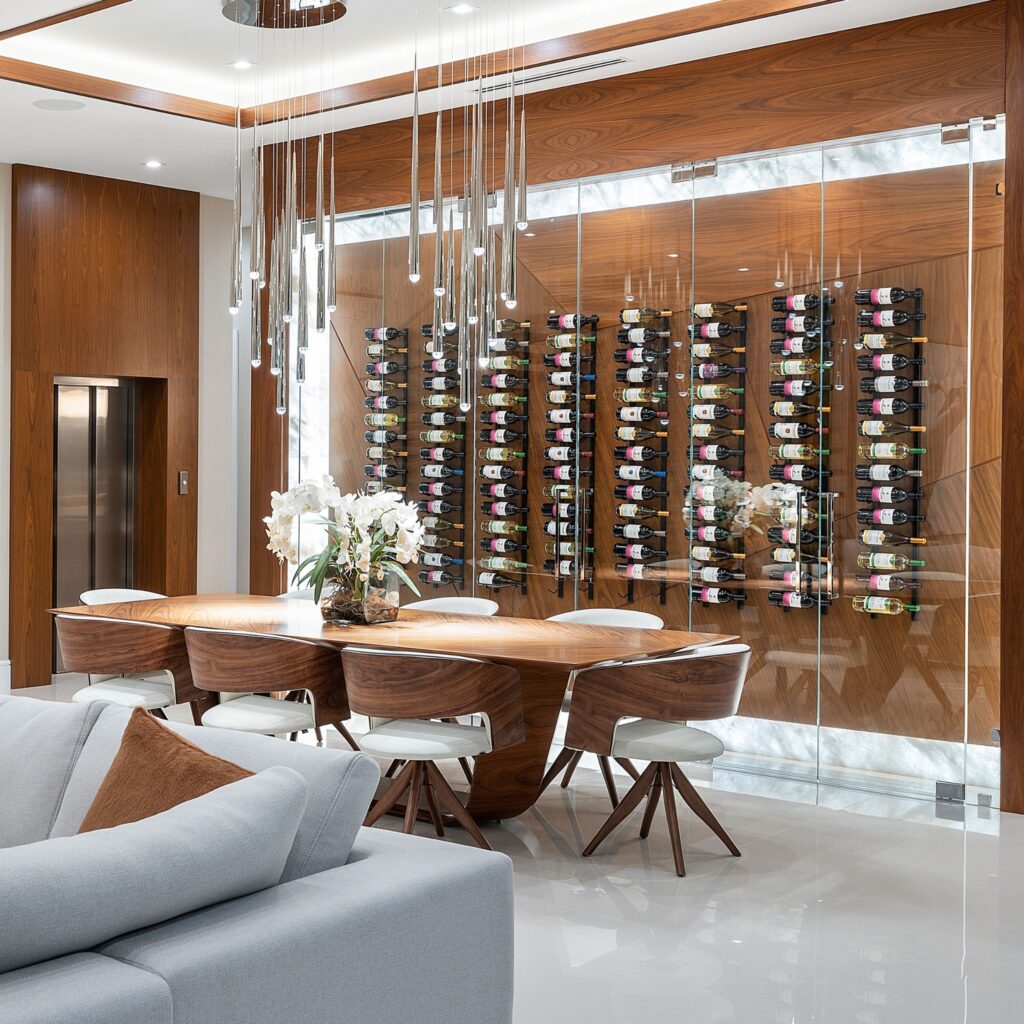 Wood Wine Racks, Classic LVG, Wood Wine Racks, Wood Racks, Wood Wine Shelves, Wood Wine Racking, Unique Wood Wine Racks, Floor to Ceiling Wood Wine Racks