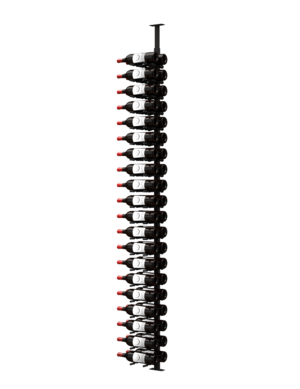 HZ Minimalist Series 1-Sided Wine Rack Display (40 Bottles)