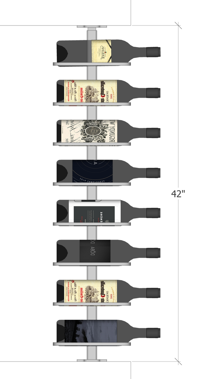 (Floor to Ceiling / Pillar Series) Double Bottle Divide - Image 5