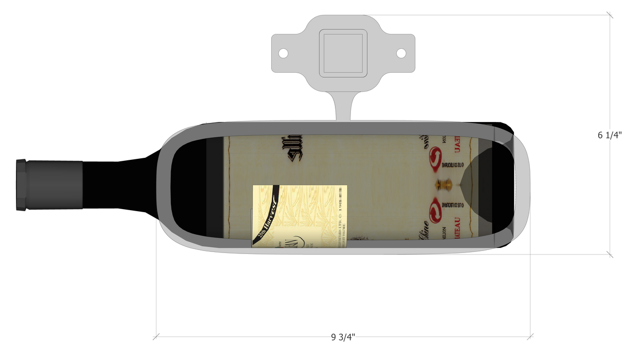 (Floor to Ceiling / Pillar Series) Single Bottle Label Facing - Image 5