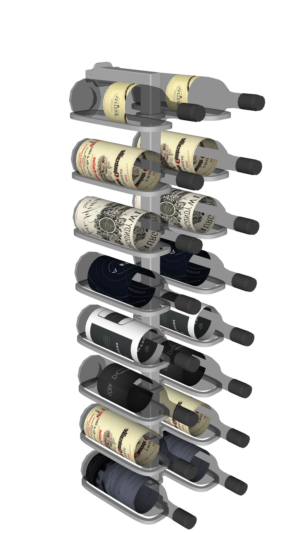 (Floor to Ceiling / Pillar Series) Double Bottle Divide