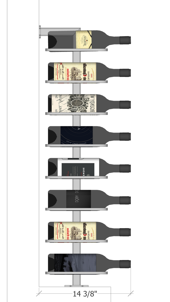 (Floor to Wall / Pillar Series) Double Bottle Cork Facing - Image 4