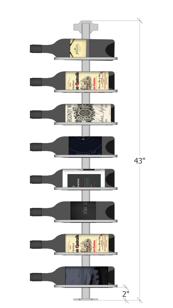 (Floor to Wall / Pillar Series) Double Bottle Label Facing - Image 2