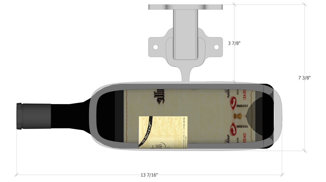(Floor to Wall / Pillar Series) Single Bottle Label Facing - Image 4