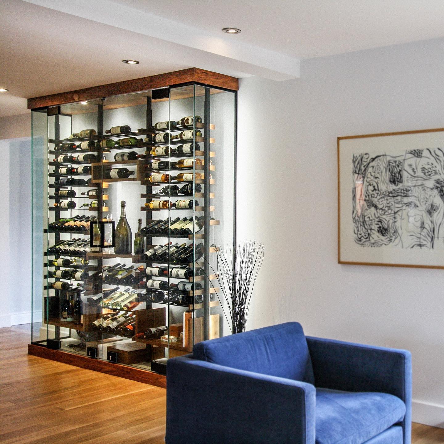Miami Wine Cellar Cabinetry - Storage and Display Ideas