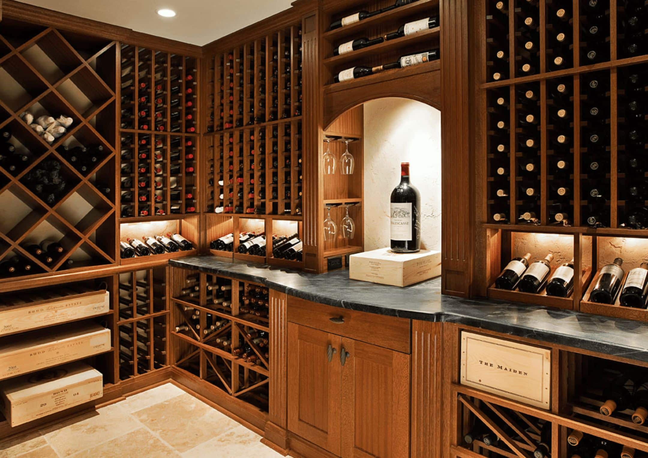 Texas Wines - Custom Wood Wine Cellars