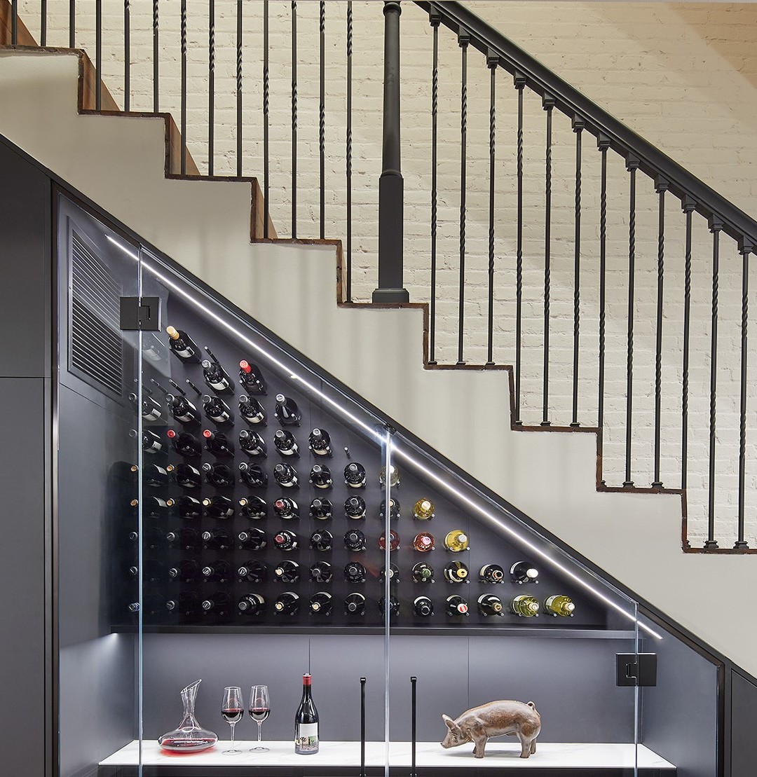 Custom Under Stair Wine Cellars - Home Wine Cellar Designers