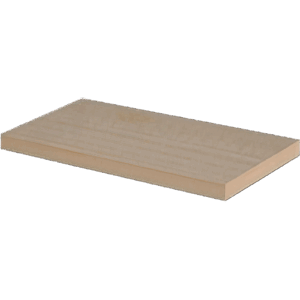 Top Shelf for a Commercial Rectangular Bin