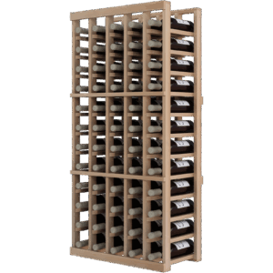 Stackable Individual Bottle 5 Column Rack