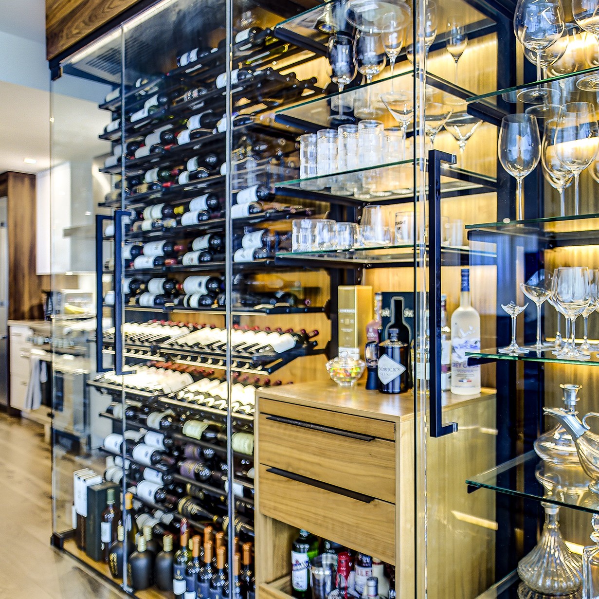 Wine cellar, wine cellars, wine wall, home wine cellar, custom wine cellar, wine cellar wall, modern wine wall, luxury modern wine cellar, refrigerated wine wall, luxury wine cellar, custom wine cellar design, modern wine cellars, wine cellar service,