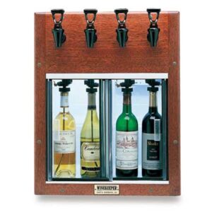 WK Napa 4 Bottle (Mahogany) Dual Zone #7755