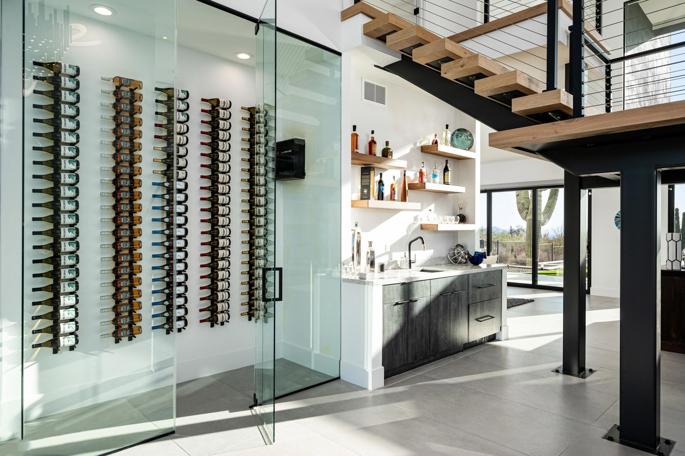 Ultra Wine Rails Wall Mounted Wine Racks