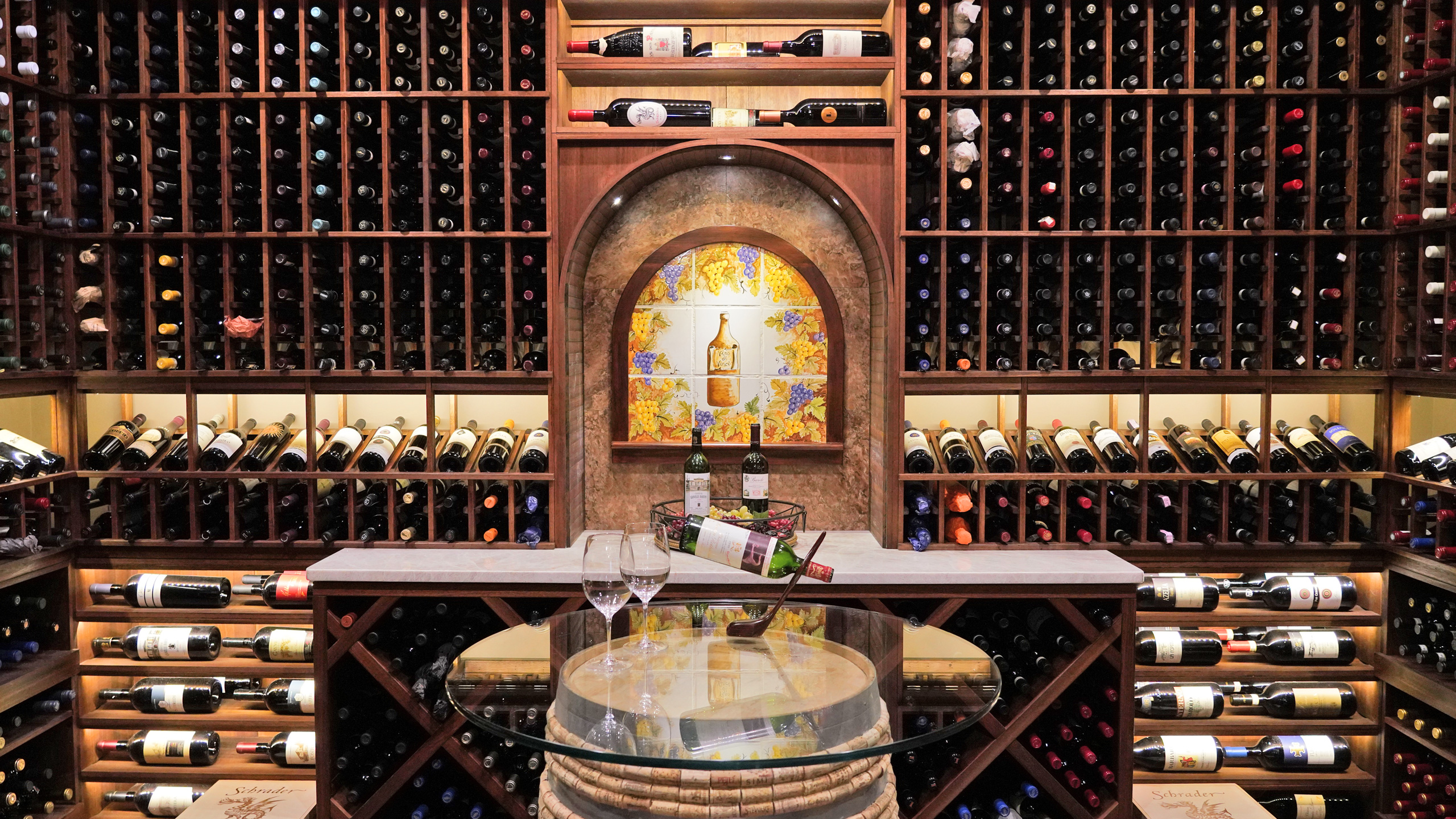 Wine Enthusiast Wood Wine Cellar Ideas