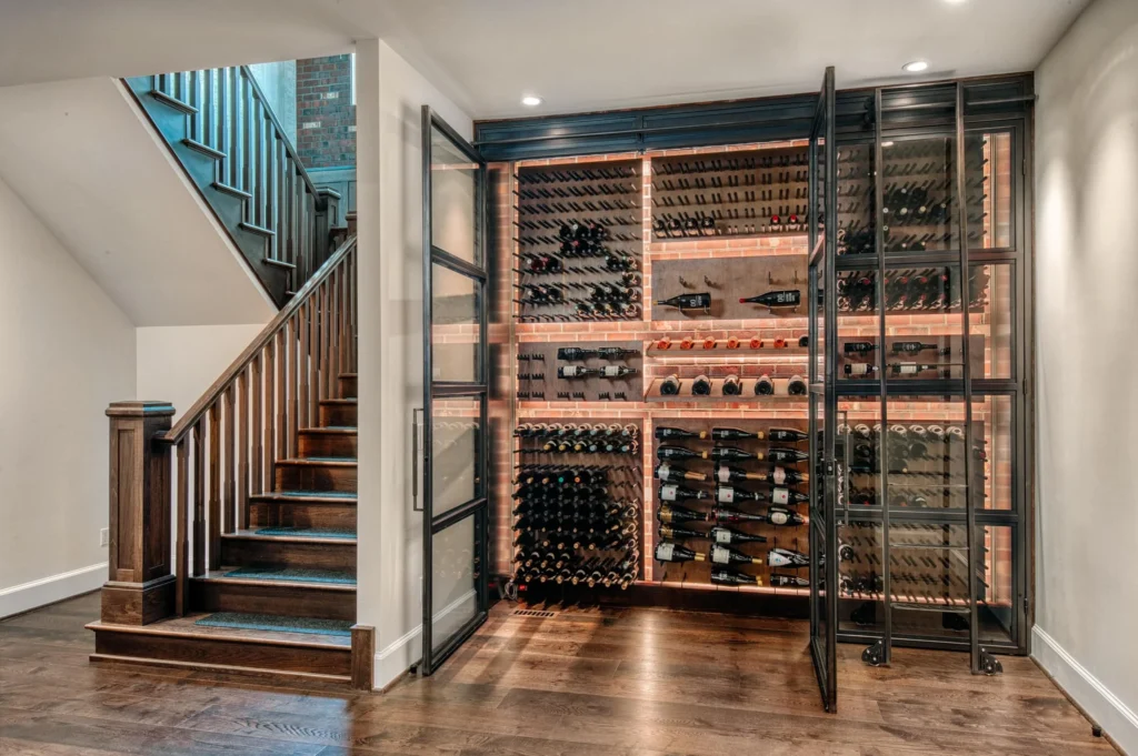 wine wall cellar