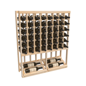 InstaCellar - 8 Column High Reveal Rack w/ Side Display