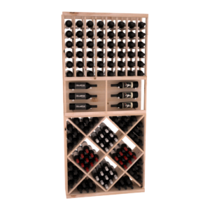 InstaCellar - 35" Showcase Display / Diamond Cube Combo