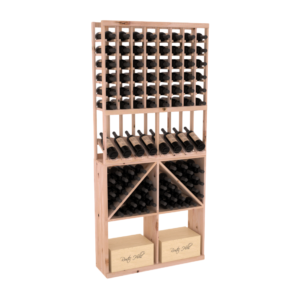 InstaCellar - 8 Column High Reveal / 96 Bin /Case Combo