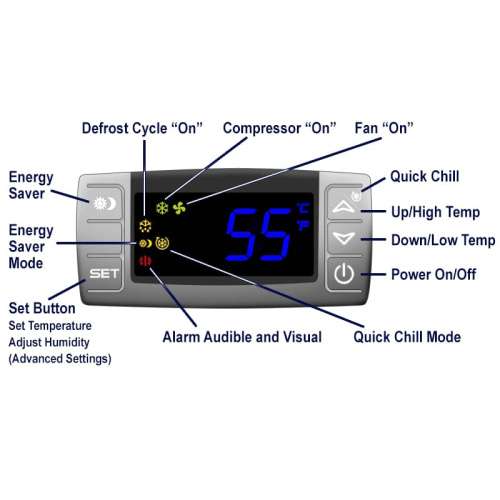 CellarPro Air Handler AH6500SCv-ECC Vertical 1750 Cubic Ft #36019