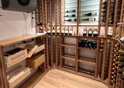 Wood Wine Racks, Classic LVG, Wooden Wine Racks, Wood Racks, Wood Wine Shelves, Wood Wine Racking, Unique Wood Wine Racks, Floor to Ceiling Wood Wine Racks, Wood Wine Display