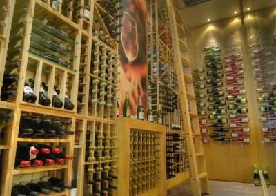 Wood Wine Racks, Classic LVG, Wood Wine Racks, Wood Racks, Wood Wine Shelves, Wood Wine Racking, Unique Wood Wine Racks, Floor to Ceiling Wood Wine Racks