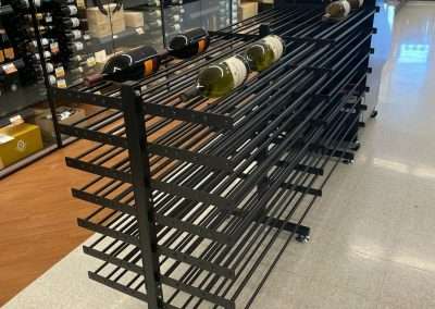Commercial Wine Racks, Metal Commercial Wine Racks, Wall Mounted Wine Racks, Freestanding Wine Racks