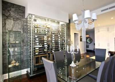Millesime, Arcylic Wine Racks, Aluminum Wine Racks, Floor to ceiling wine racks, Wall Mounted Wine Racks, Metal Wine Racks, Glass Wine Cellar, VintageView