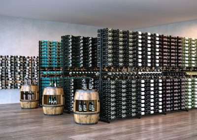 Commercial Wine Racks, Metal Commercial Wine Racks, Wall Mounted Wine Racks, Freestanding Wine Racks