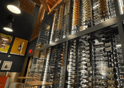 Ultra Wine Rails, Ultra Wine Racks, Floor to Ceiling Wine Racks, Metal Wine Racks, Under The Stairs Wine Racks, Wine Cellar