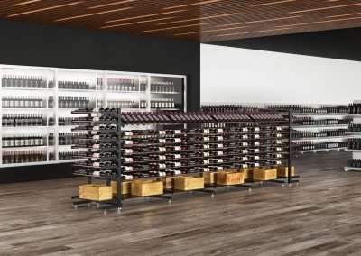 Commercial Wine Racks, Metal Commercial Wine Racks, Wall Mounted Wine Racks, Freestanding Wine Racks