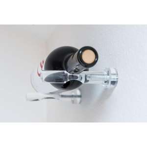 Vino Pins Acrylic Wall-Mounted Wine Rack
