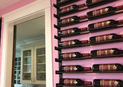 Evolution Wine Wall, Wall Mounted Wine Racks, Wall Wine Racks, Floor to Ceiling Wien Racks, Modern Wien Racks, Metal Wine Racks, Wine Wall Racking, Wine Wall Display Shelves