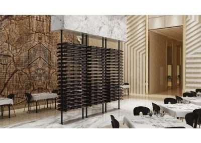 Evolution Wine Wall, Wall Mounted Wine Racks, Wall Wine Racks, Floor to Ceiling Wien Racks, Modern Wien Racks, Metal Wine Racks, Wine Wall Racking, Wine Wall Display Shelves