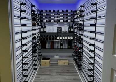 Evolution Wine Wall, Wall Mounted Wine Racks, Wall Wine Racks, Floor to Ceiling Wien Racks, Modern Wien Racks, Metal Wine Racks, Wine Wall Racking, Wine Wall Display Shelves