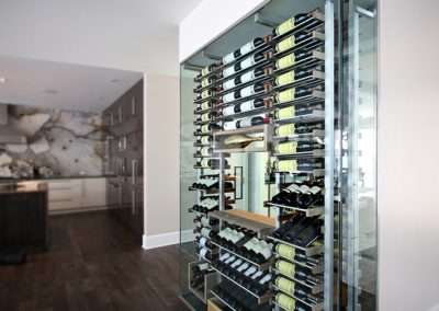 Millesime, Arcylic Wine Racks, Aluminum Wine Racks, Floor to ceiling wine racks, Wall Mounted Wine Racks, Metal Wine Racks, Glass Wine Cellar, VintageView