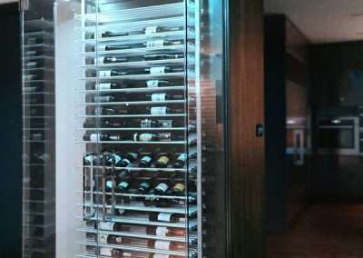 Millesime, Arcylic Wine Racks, Aluminum Wine Racks, Floor to ceiling wine racks, Wall Mounted Wine Racks, Metal Wine Racks, Glass Wine Cellar, VintageView