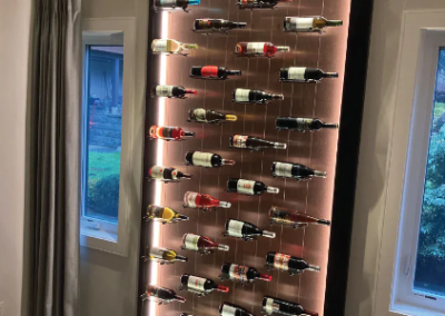 Floating Wine Racks, Cable Wine Systems, Wine Cable Systems, Float Wine Racks, Wall Mounted Wine Racks, Floor to Ceiling Wine racks, Modern Wine Racks