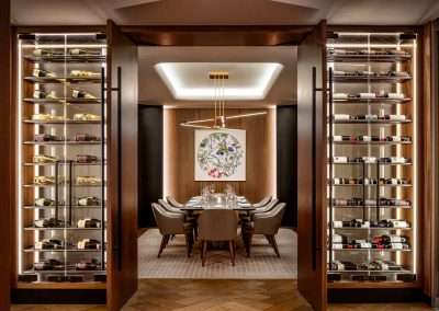 Floor to Ceiling Wine Racks, Metal Wine Racks, Custom Wine Racks, Commercial Wine Racks, Wall Mounted Wine Racks, Evolution Wine Wall