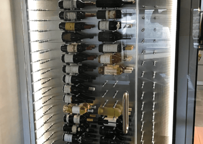 Fusion Wine Panels, Fusion Wine Wall, Metal wine racks, Floor to Ceiling Wine Racks, Under The Stairs Wine Racks, Ultra Wine Racks, Straight Wall Wine Panels