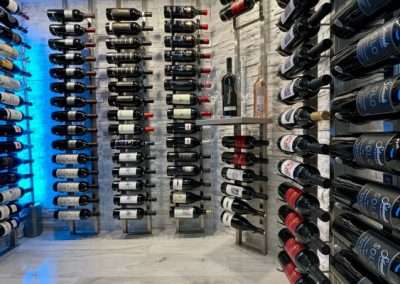 W series Wine Wall Post , Wall Wine Rack Kits, Floor to Ceiling Wine Racks, Metal Wall Wine Racks, Commercial Wine Racks, Contemporary Wine Racks