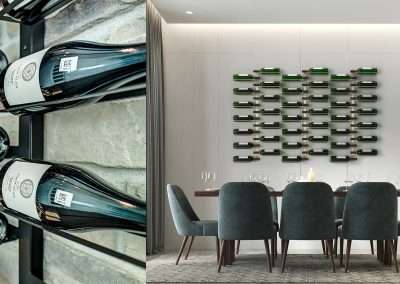 Contemporary Wine Racks, Metal Wall Wine Racks, Wall Mounted Wine Racks
