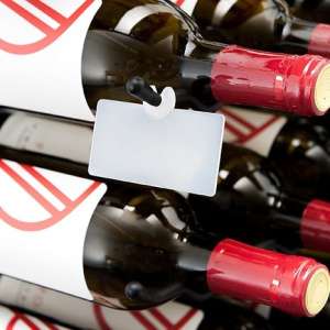 Wine Rod Price Tag Holder, Wine Rack Price Tag Holder