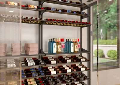 Metal Wine Racks, Wine Showcase Cabinet, Metal Racks, Wall Wine Racks, Floor to ceiling Wien Racks, Contemporary Wine Cellar, Affordable Wien Racks