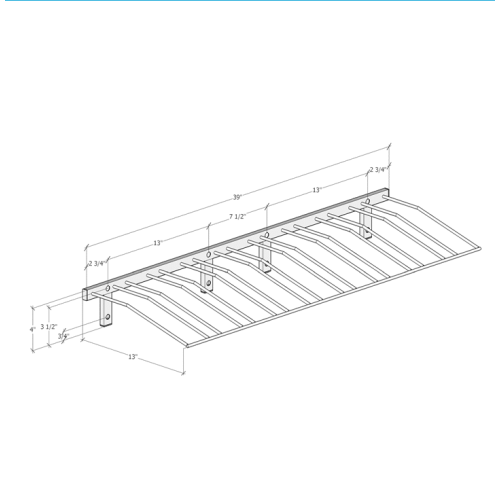 WS-PR Wall Series Presentation Row Specifications